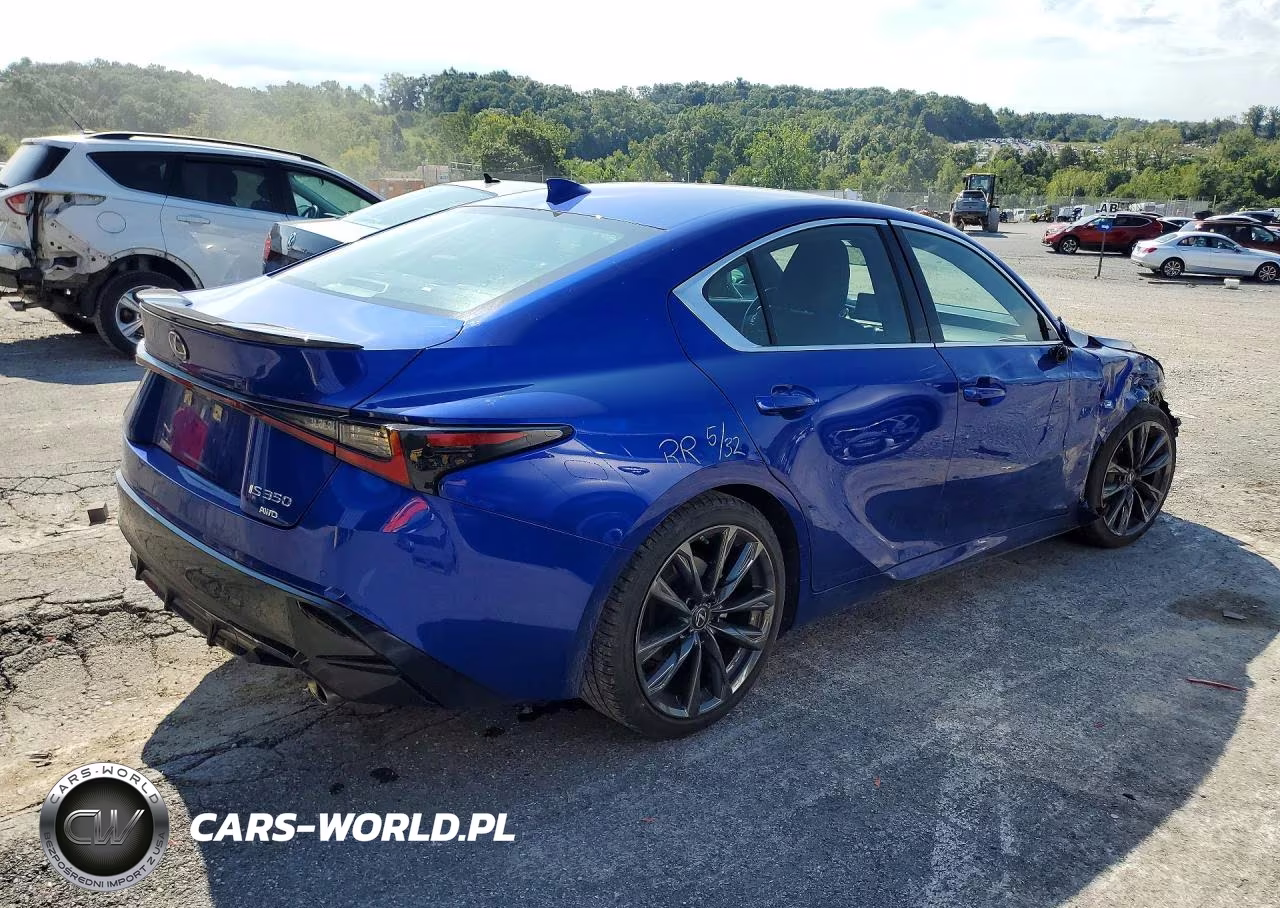 2022 Lexus Is 350 F Sport VIN:JTHGZ1E25N5024579 - 3