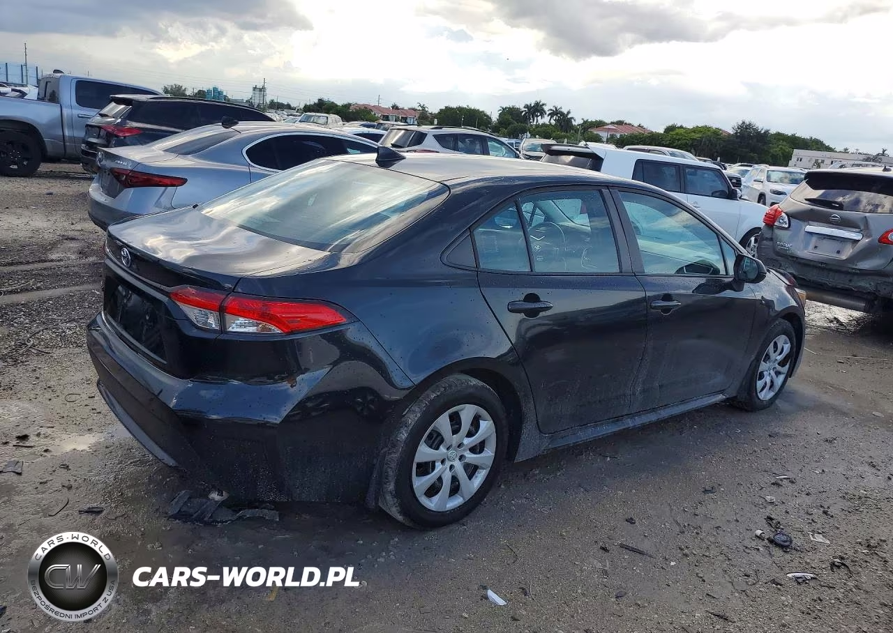 2021 Toyota Corolla Le VIN:5YFEPMAE6MP196136 - 3