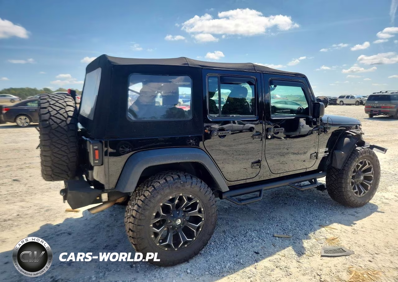 2017 Jeep Wrangler Unlimited Sport VIN:1C4BJWDG9HL506419 - 3