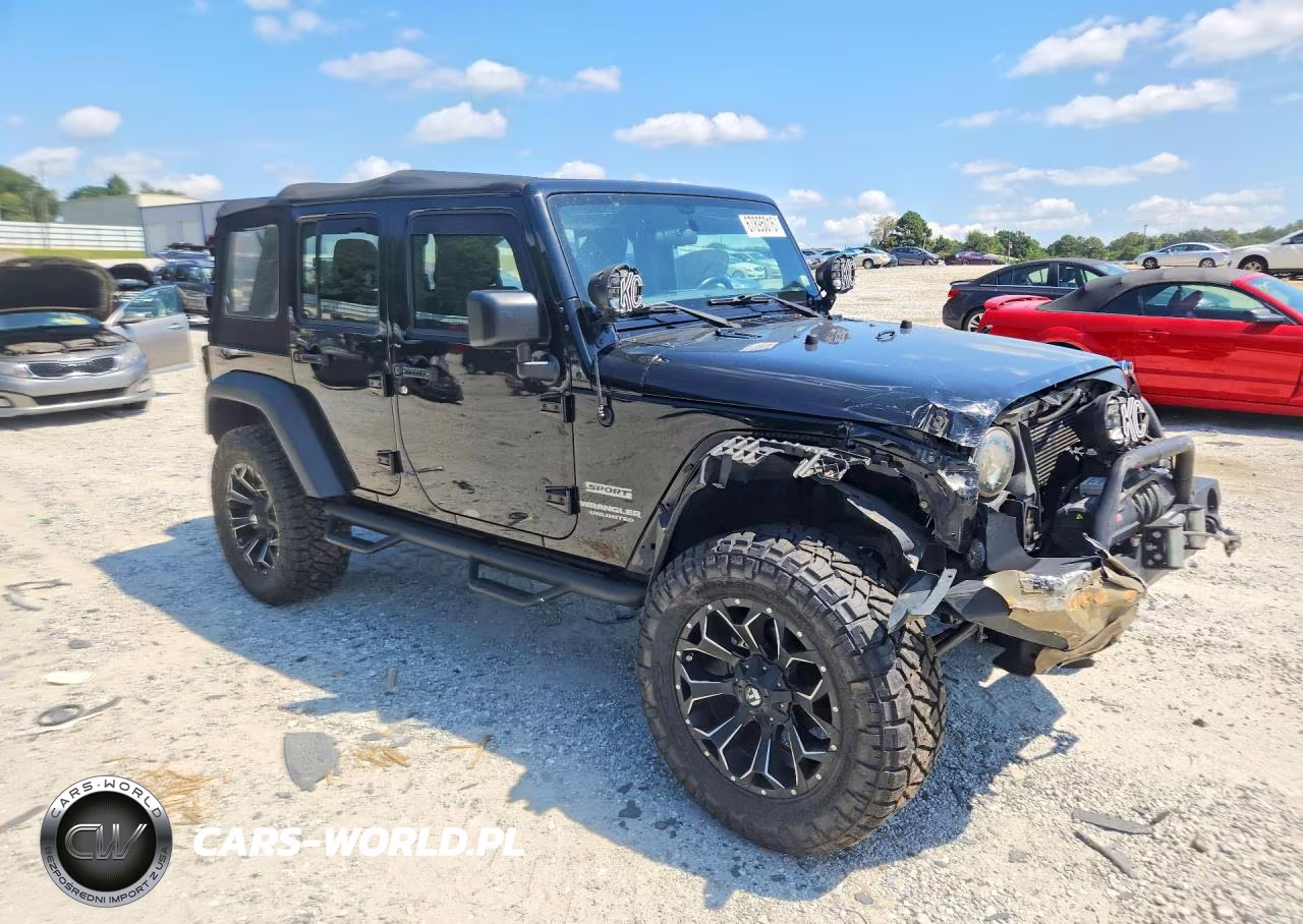 2017 Jeep Wrangler Unlimited Sport VIN:1C4BJWDG9HL506419 - 4