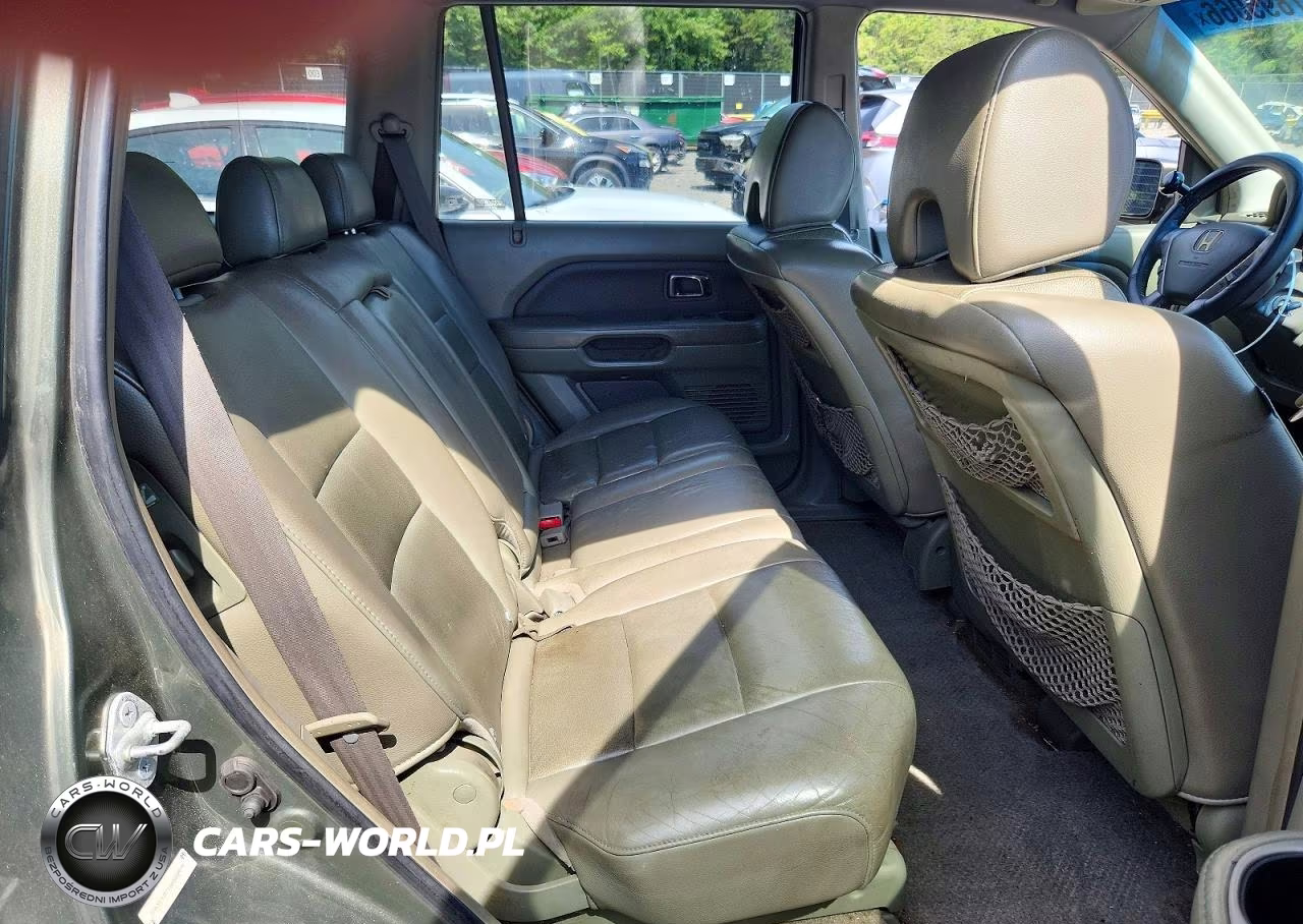 2006 Honda Pilot Ex VIN:2HKYF18716H504979 - 11