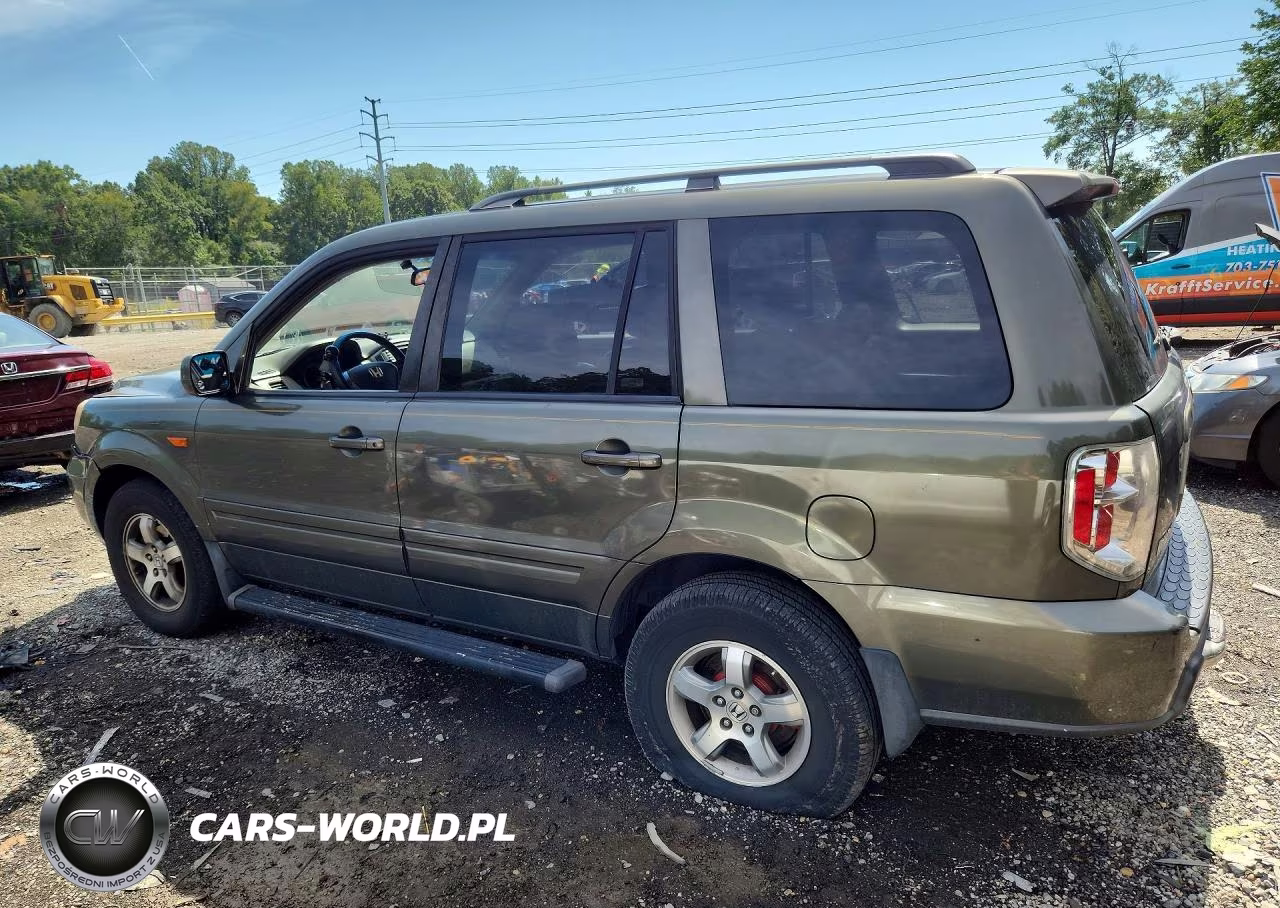 2006 Honda Pilot Ex VIN:2HKYF18716H504979 - 2