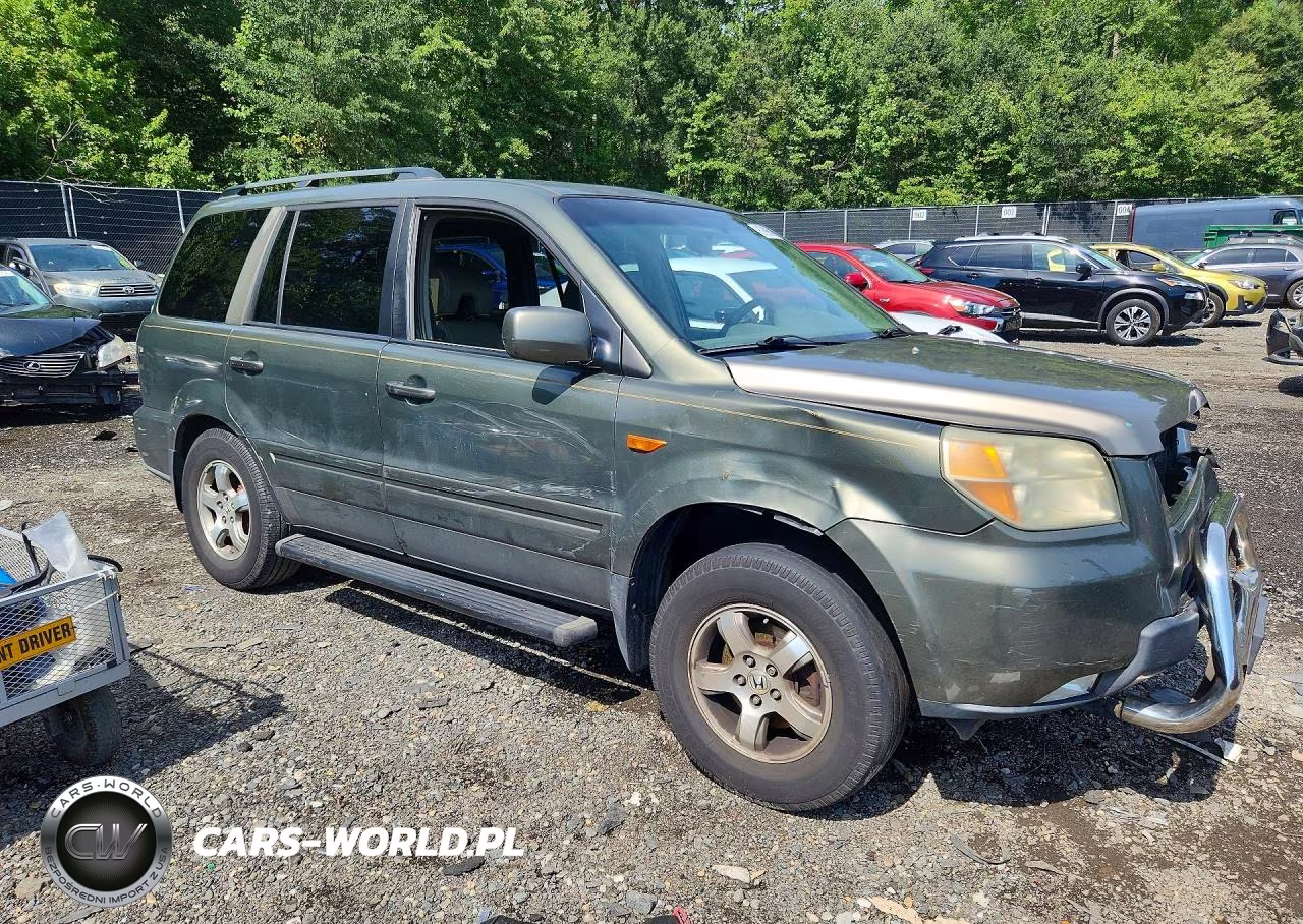 2006 Honda Pilot Ex VIN:2HKYF18716H504979 - 4