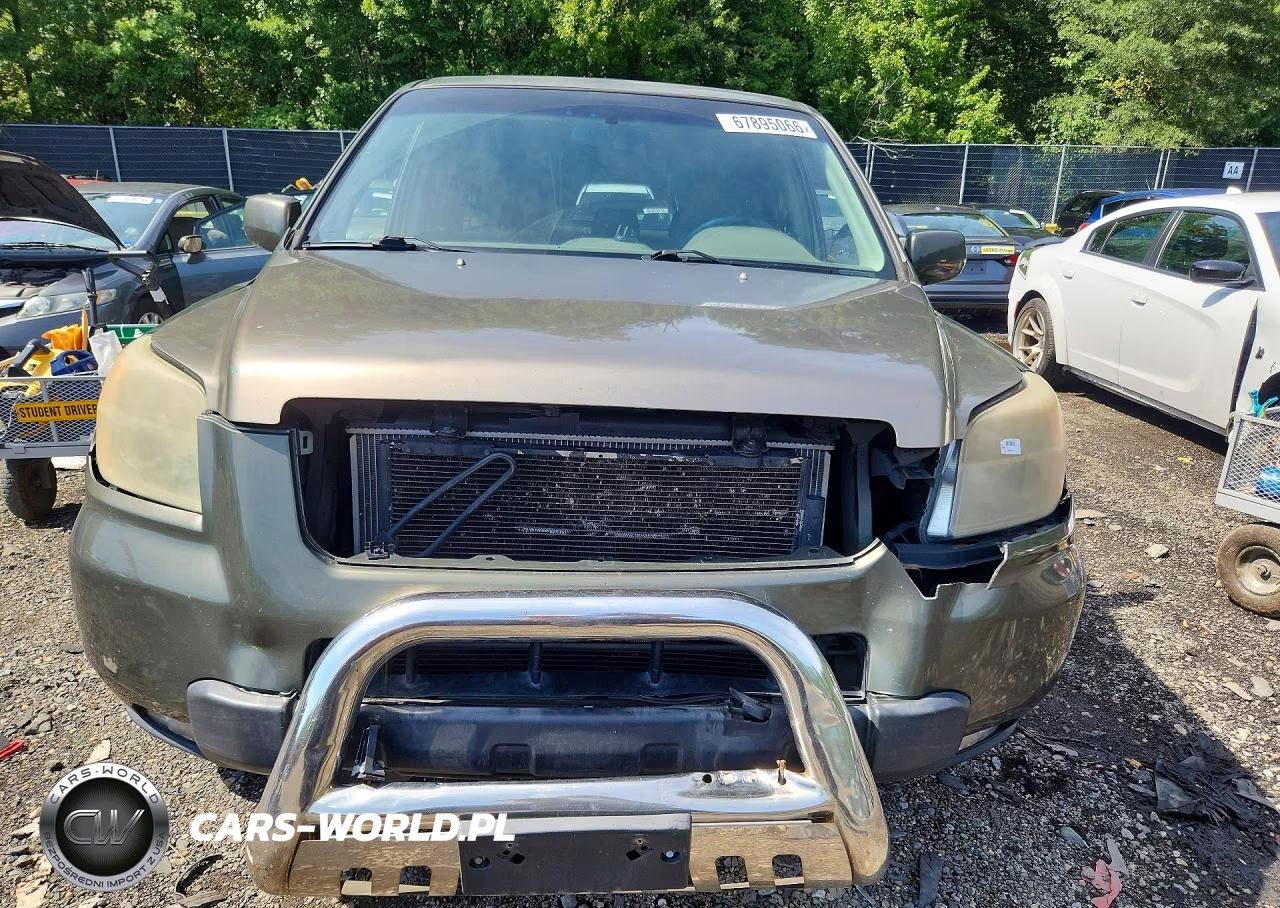 2006 Honda Pilot Ex VIN:2HKYF18716H504979 - 5