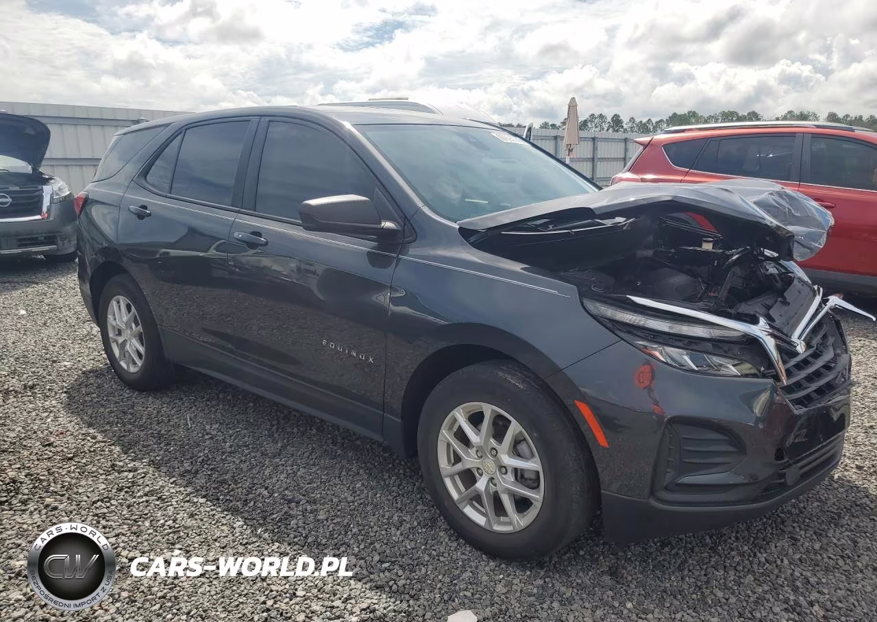 2022 Chevrolet Equinox Ls VIN:3GNAXHEV4NS241621 - 4