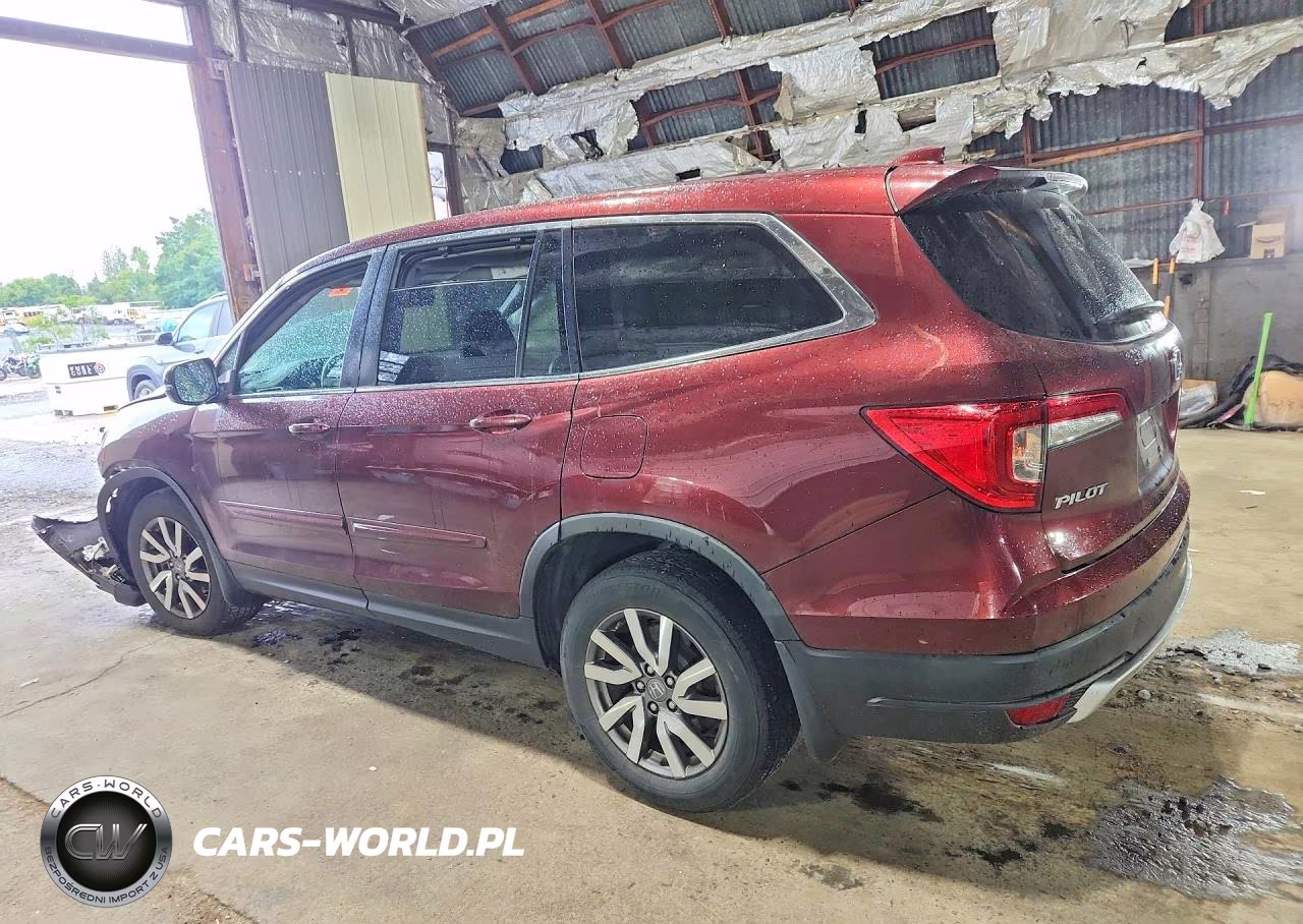 2019 Honda Pilot Exl VIN:5FNYF6H55KB013304 - 2