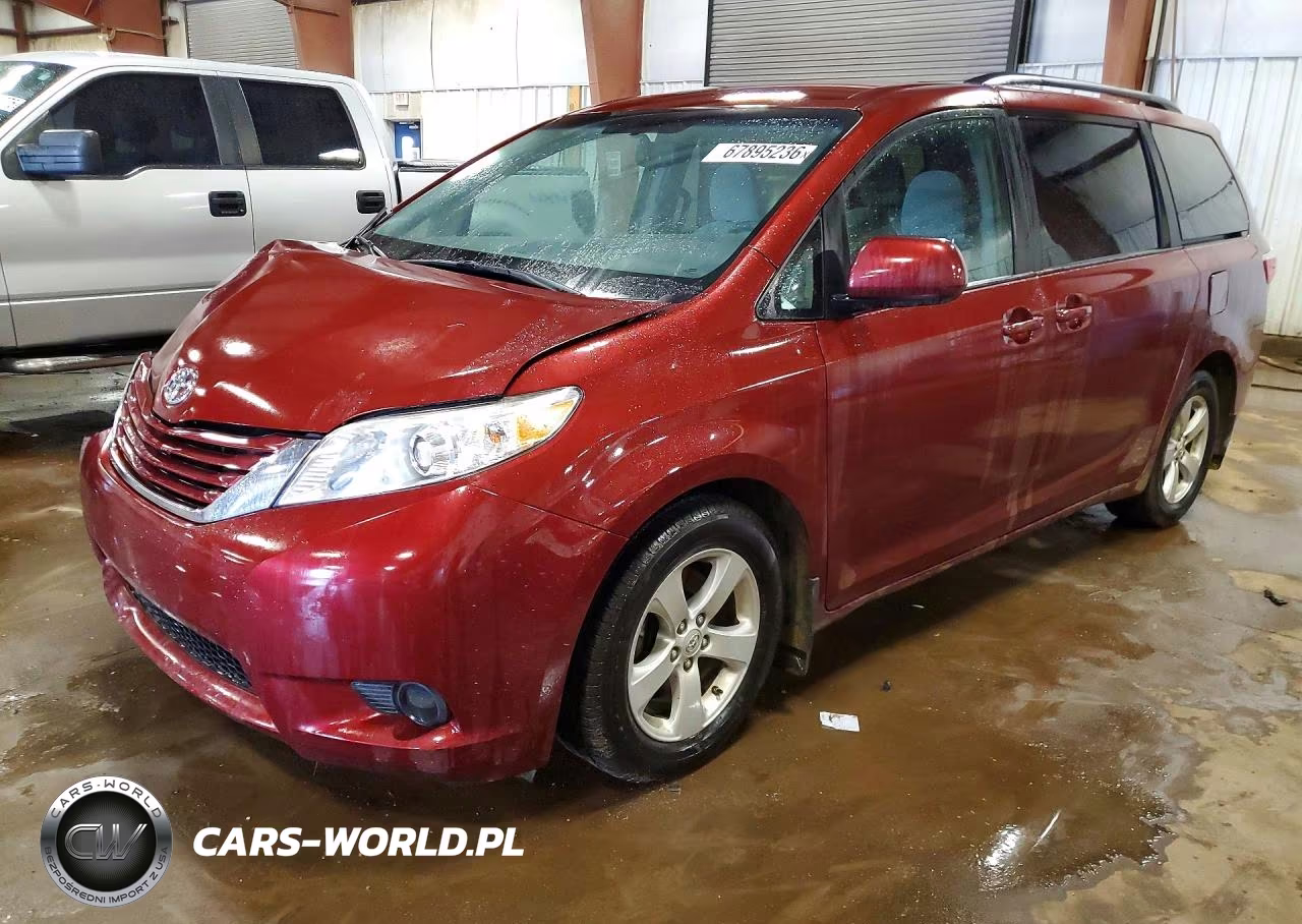 2017 Toyota Sienna Le VIN:5TDKZ3DCXHS815450 - 1