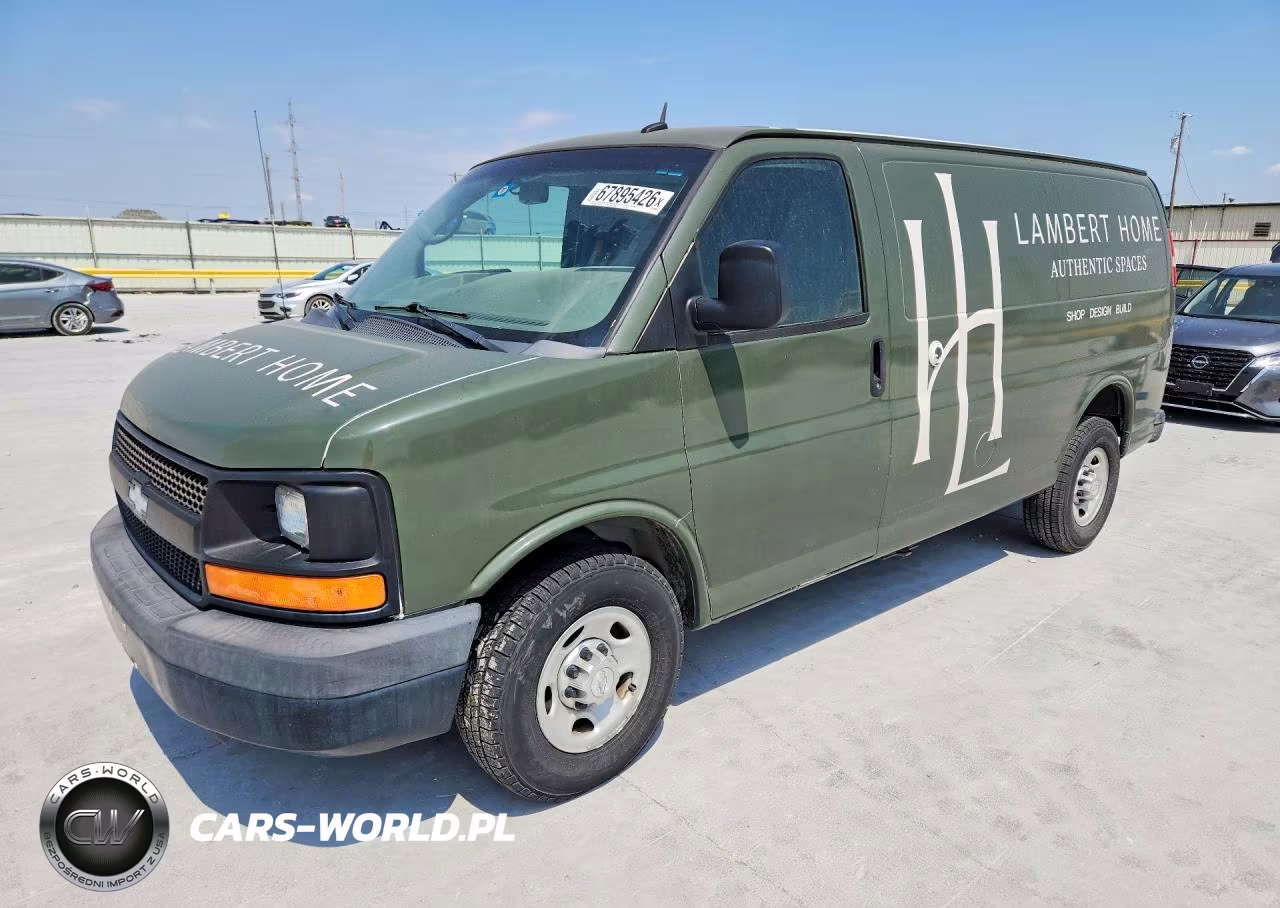 2015 Chevrolet Express 2500 Cargo Delivery Van VIN:1GCWGFCF8F1194787 - 1