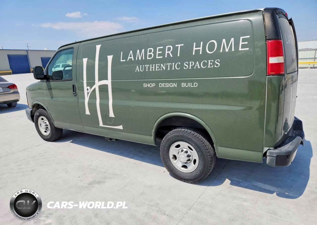 2015 Chevrolet Express 2500 Cargo Delivery Van VIN:1GCWGFCF8F1194787 - 2