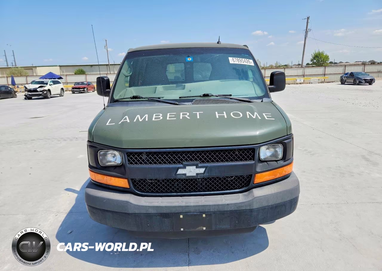 2015 Chevrolet Express 2500 Cargo Delivery Van VIN:1GCWGFCF8F1194787 - 5