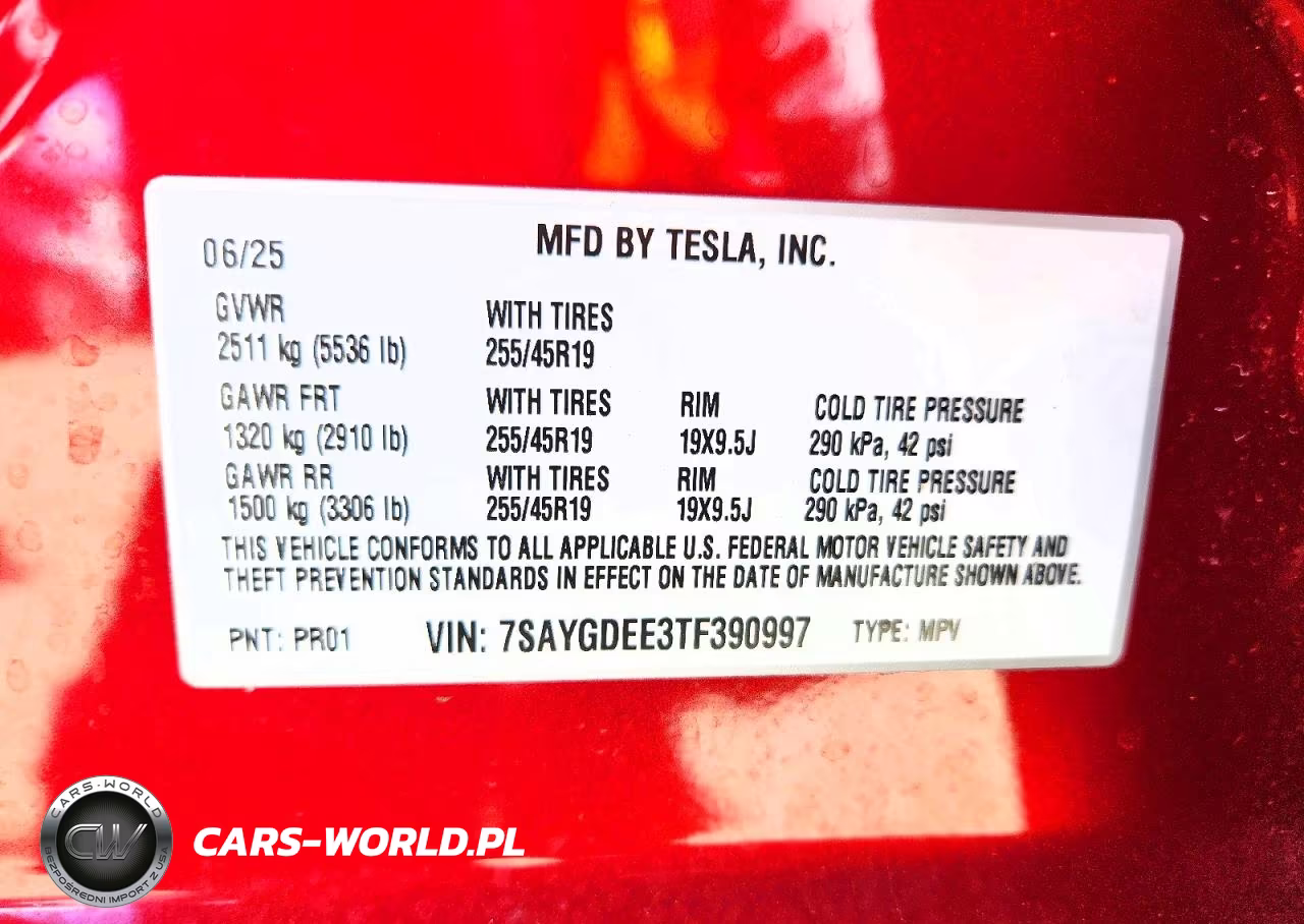 2026 Tesla Model Y VIN:7SAYGDEE3TF390997 - 14