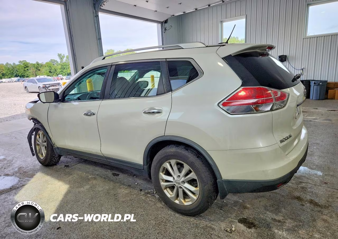 2016 Nissan Rogue Sv VIN:KNMAT2MVXGP667589 - 2