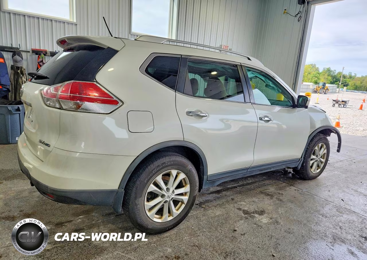 2016 Nissan Rogue Sv VIN:KNMAT2MVXGP667589 - 3
