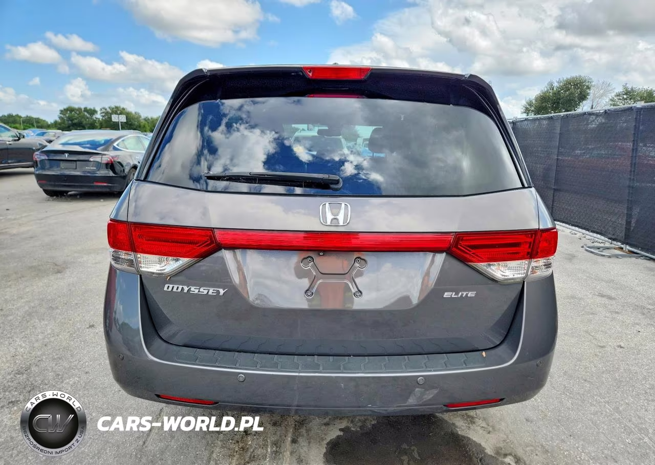 2014 Honda Odyssey Touring VIN:5FNRL5H97EB124676 - 6