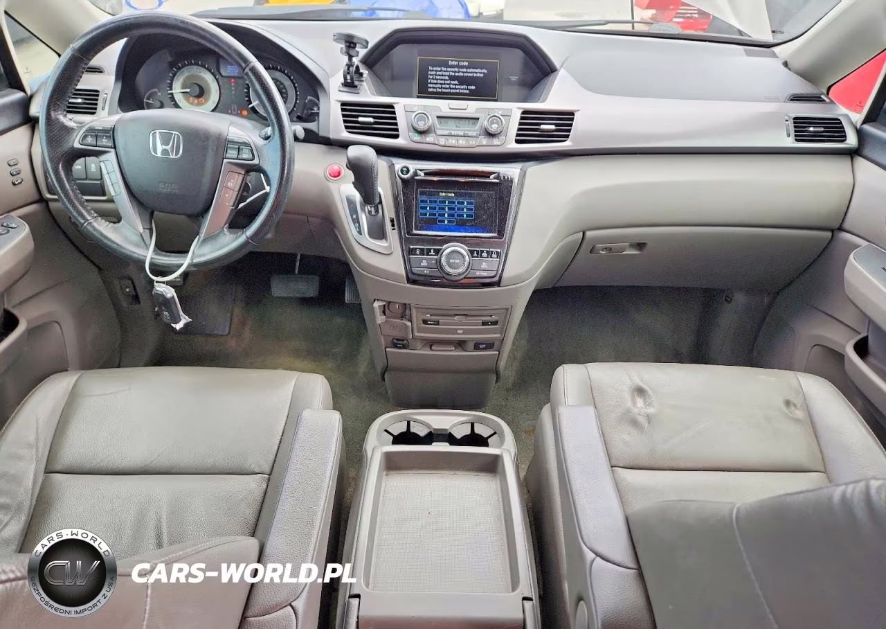 2014 Honda Odyssey Touring VIN:5FNRL5H97EB124676 - 8