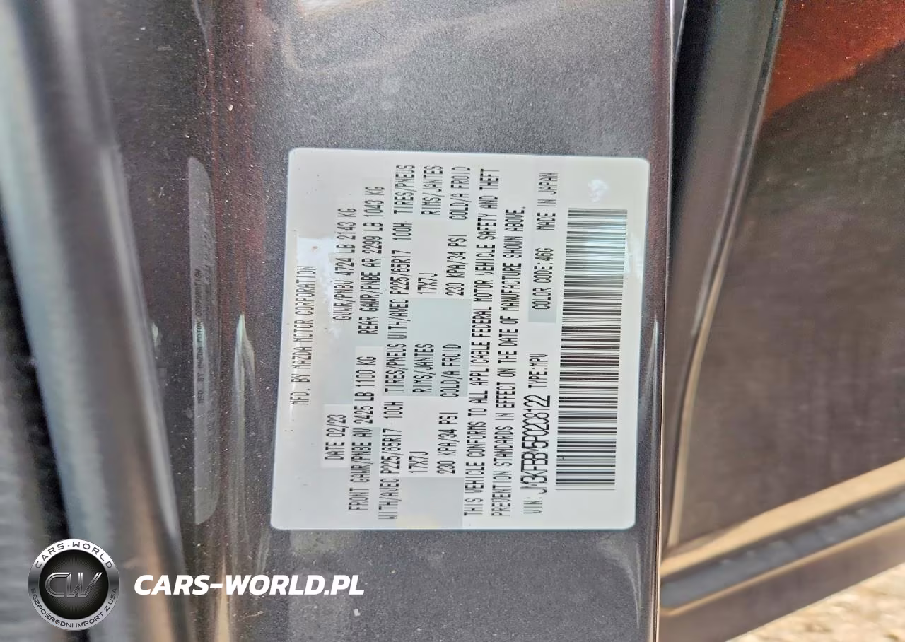 2023 Mazda Cx-5 Select VIN:JM3KFBBM5P0208122 - 13