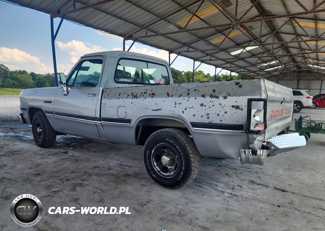 1993 Dodge D-Series D150 VIN:1B7GE16X3PS248798 - 2