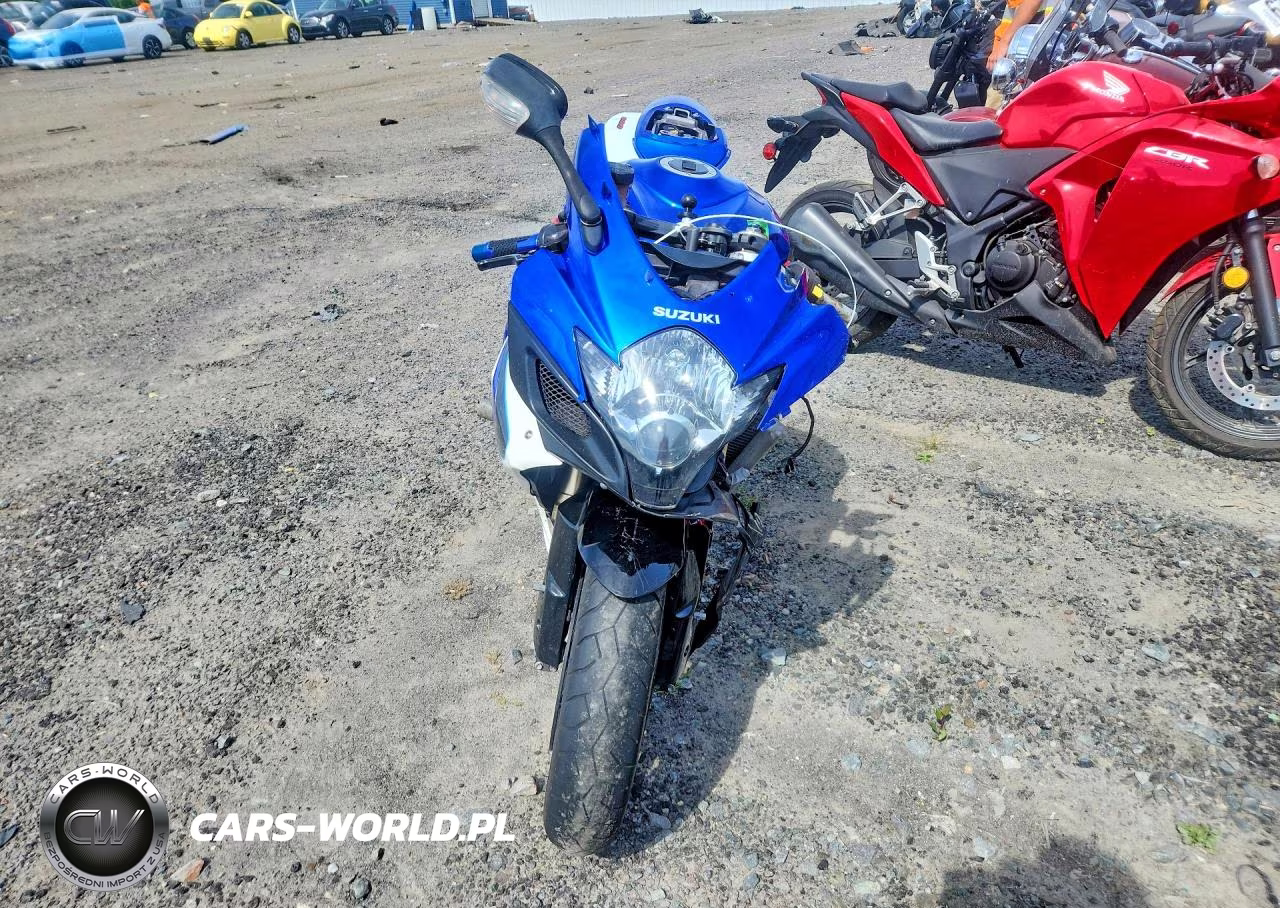 2008 Suzuki Gsx-R600 VIN:JS1GN7EA782113013 - 2