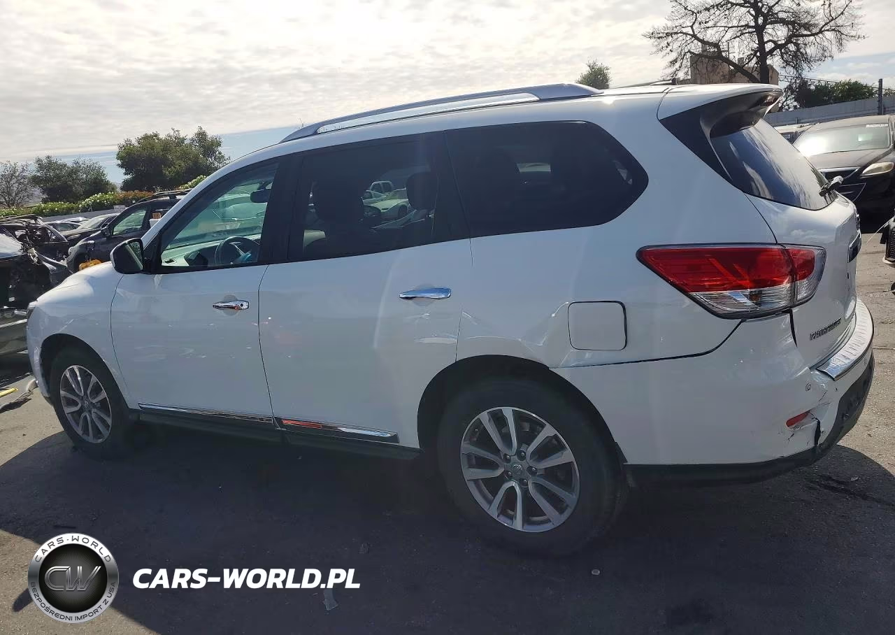 2015 Nissan Pathfinder Sl VIN:5N1AR2MN2FC711438 - 2