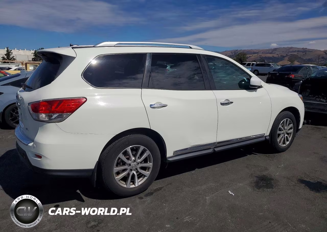 2015 Nissan Pathfinder Sl VIN:5N1AR2MN2FC711438 - 3
