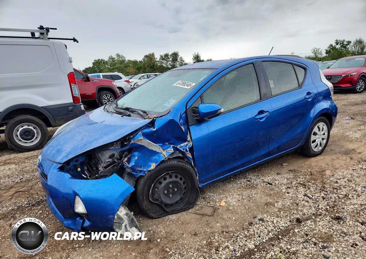 2014 Toyota Prius C One VIN:JTDKDTB38E1075990 - 1