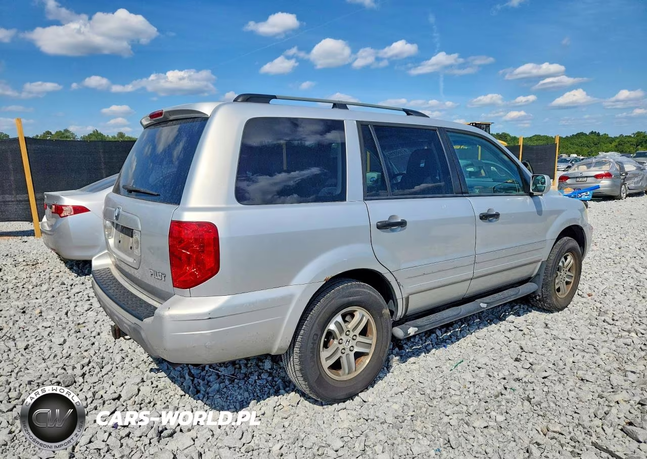 2005 Honda Pilot Ex VIN:5FNYF18405B049304 - 3