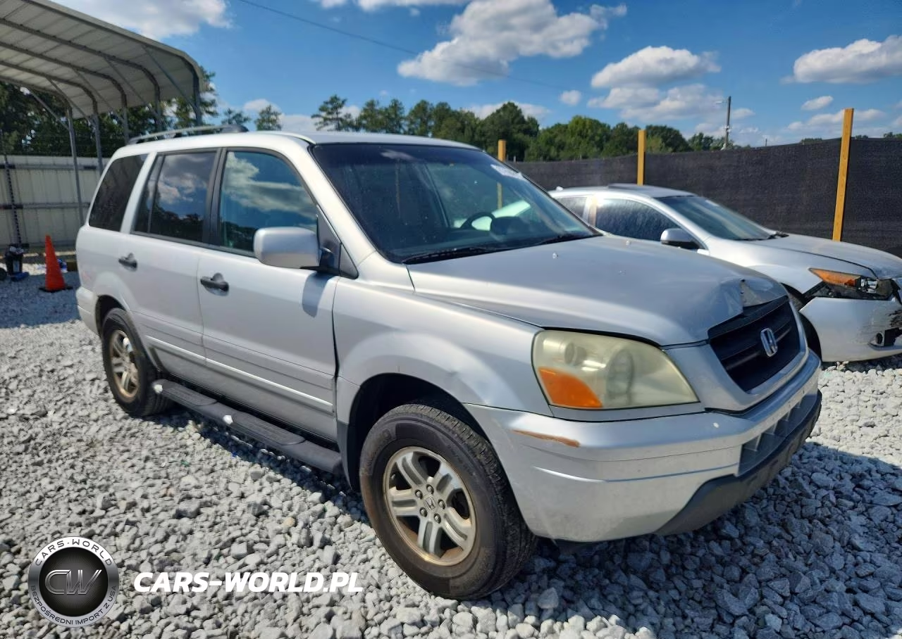 2005 Honda Pilot Ex VIN:5FNYF18405B049304 - 4