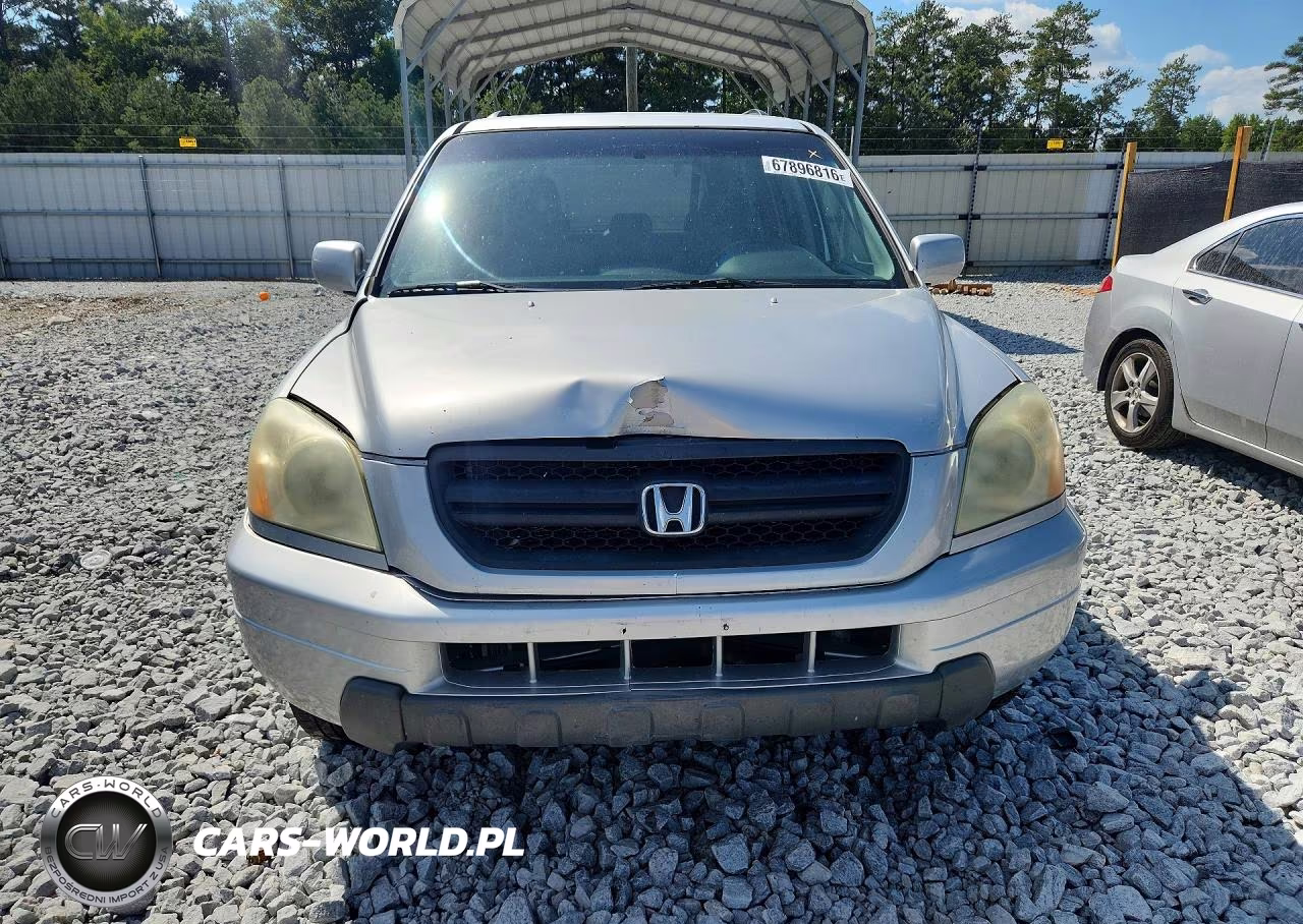 2005 Honda Pilot Ex VIN:5FNYF18405B049304 - 5