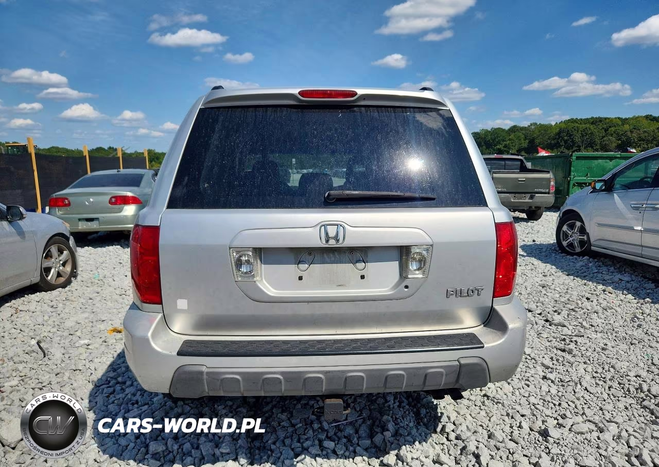 2005 Honda Pilot Ex VIN:5FNYF18405B049304 - 6