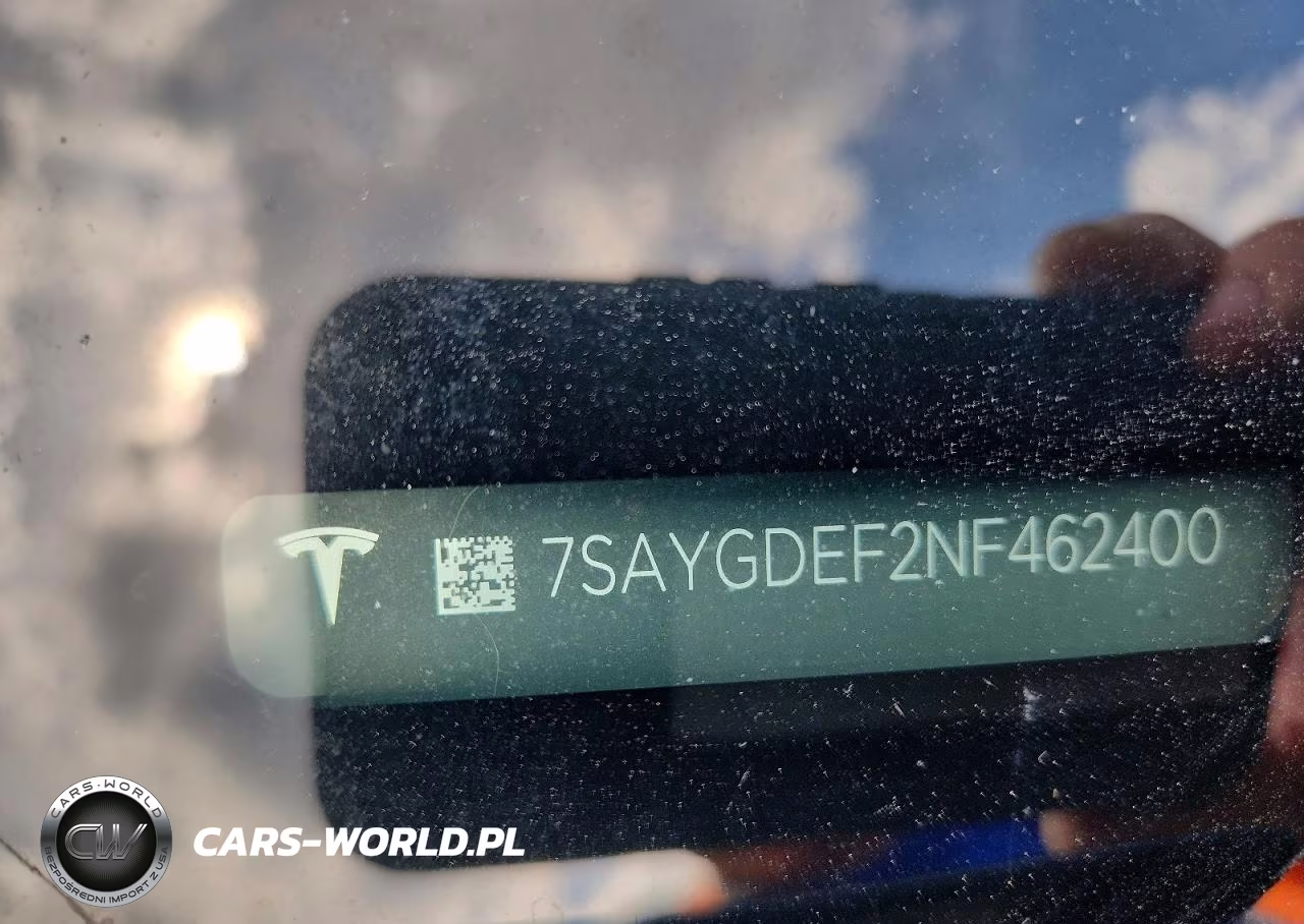 2022 Tesla Model Y VIN:7SAYGDEF2NF462400 - 12