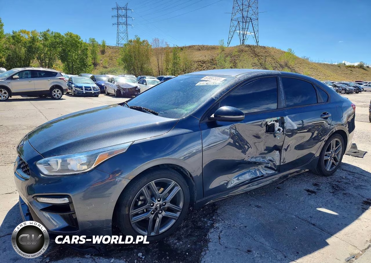 2021 Kia Forte Gt Line VIN:3KPF34AD5ME268422 - 1