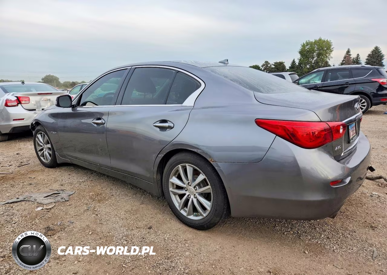 2014 Infiniti Q50 Hybrid Premium VIN:JN1AV7AR7EM702122 - 2