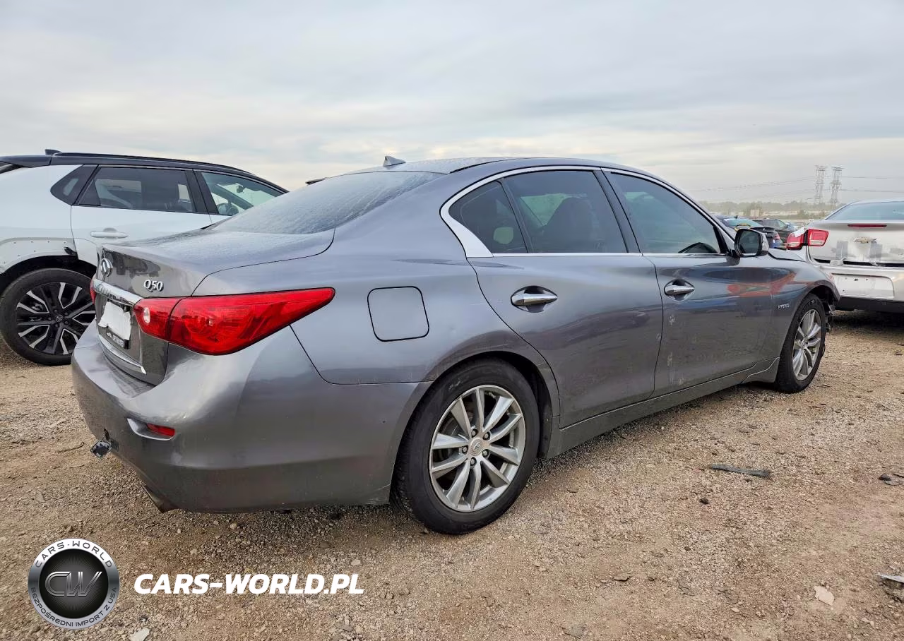 2014 Infiniti Q50 Hybrid Premium VIN:JN1AV7AR7EM702122 - 3
