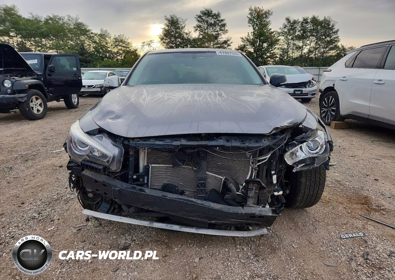 2014 Infiniti Q50 Hybrid Premium VIN:JN1AV7AR7EM702122 - 5