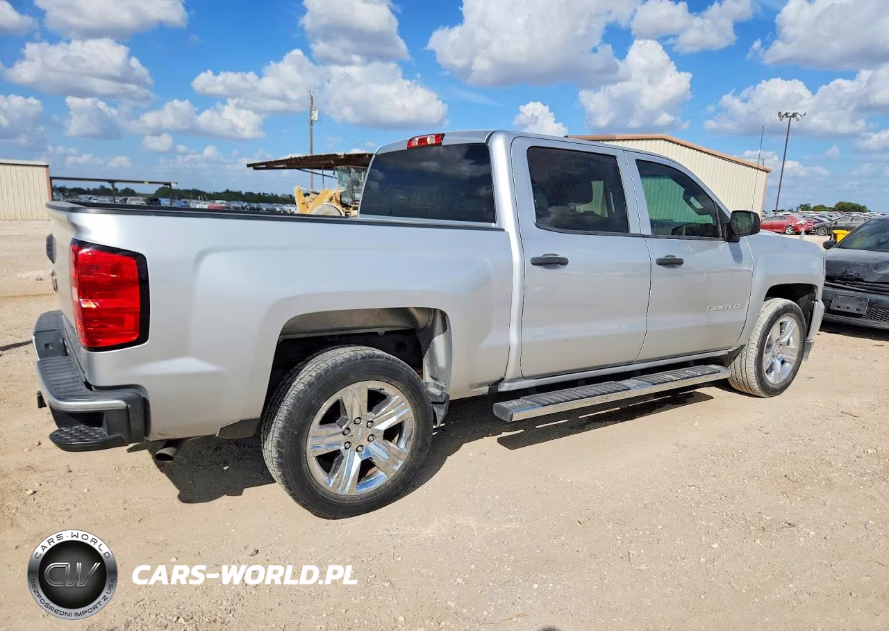 2018 Chevrolet Silverado C1500 Custom VIN:3GCPCPEC7JG158818 - 3