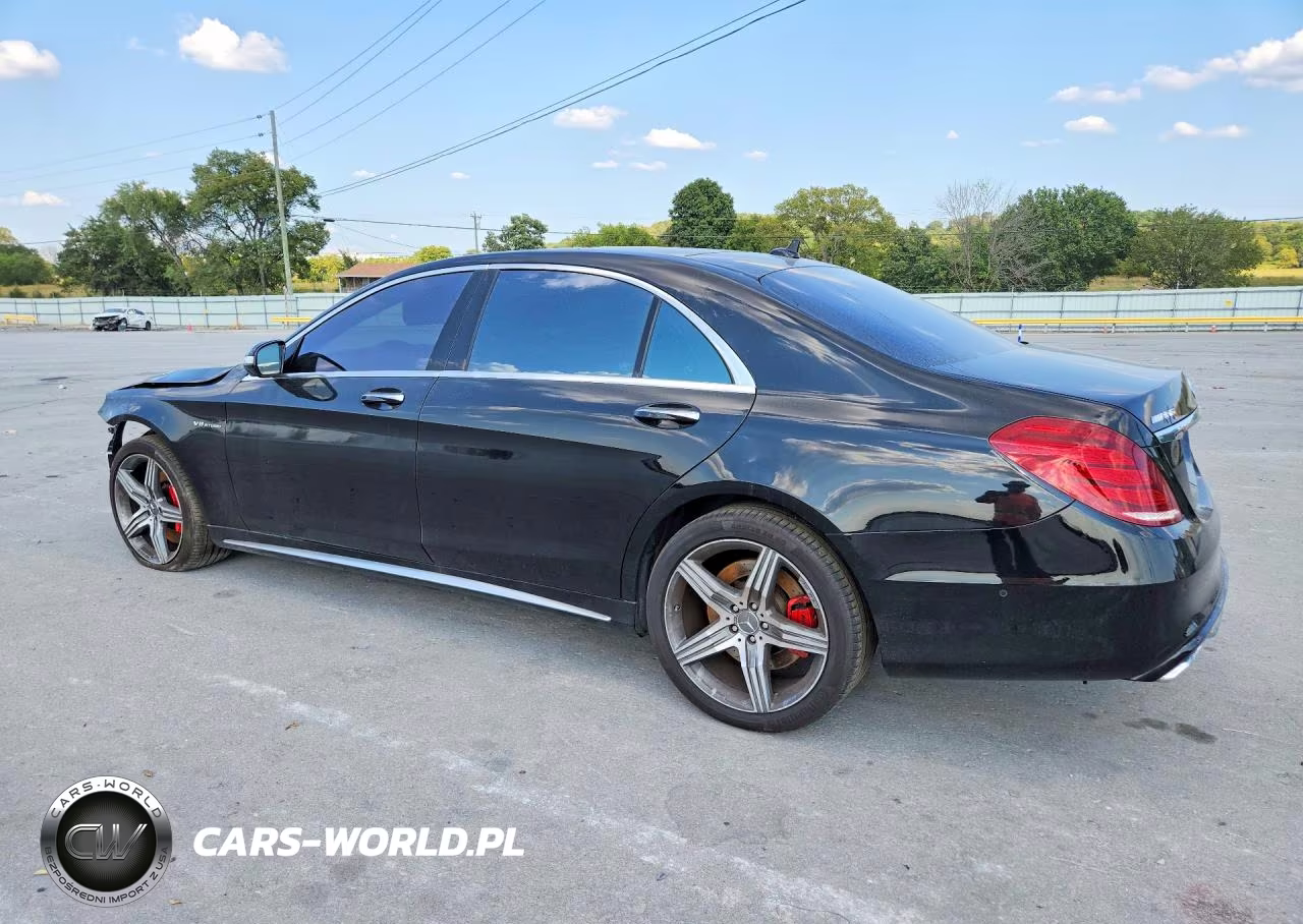 2017 Mercedes-Benz S 63 Amg VIN:WDDUG7JBXHA291348 - 2