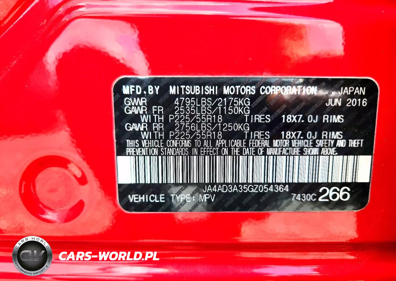 2016 Mitsubishi Outlander Se VIN:JA4AD3A35GZ054364 - 13