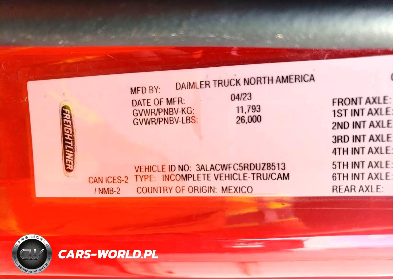 2024 Freightliner Business Class M2 Box Truck VIN:3ALACWFC5RDUZ8513 - 12