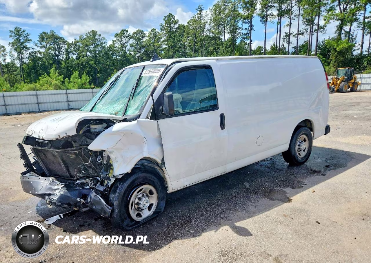 2019 Chevrolet Express G2500 Delivery Van VIN:1GCWGAFP4K1227379 - 1