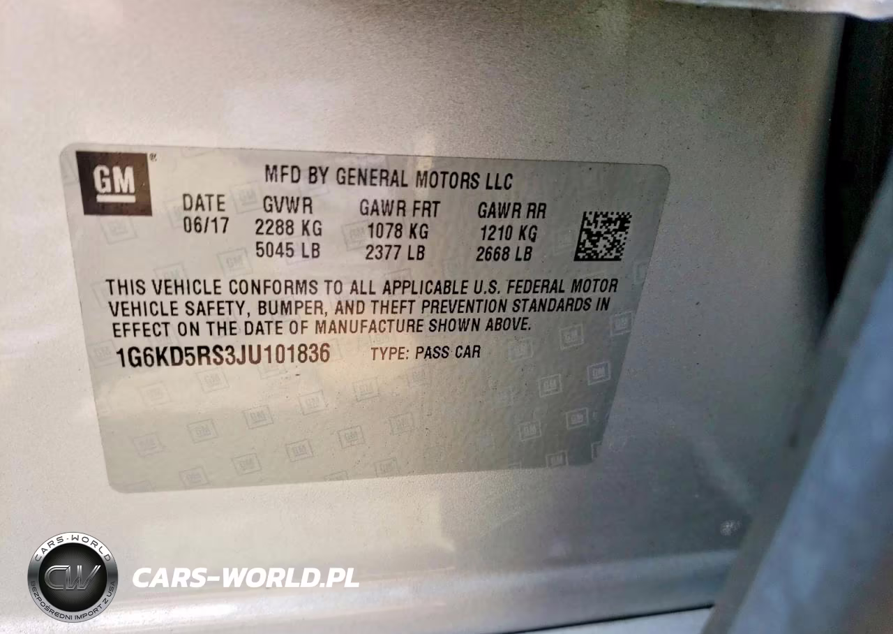 2018 Cadillac Ct6 Luxury VIN:1G6KD5RS3JU101836 - 12