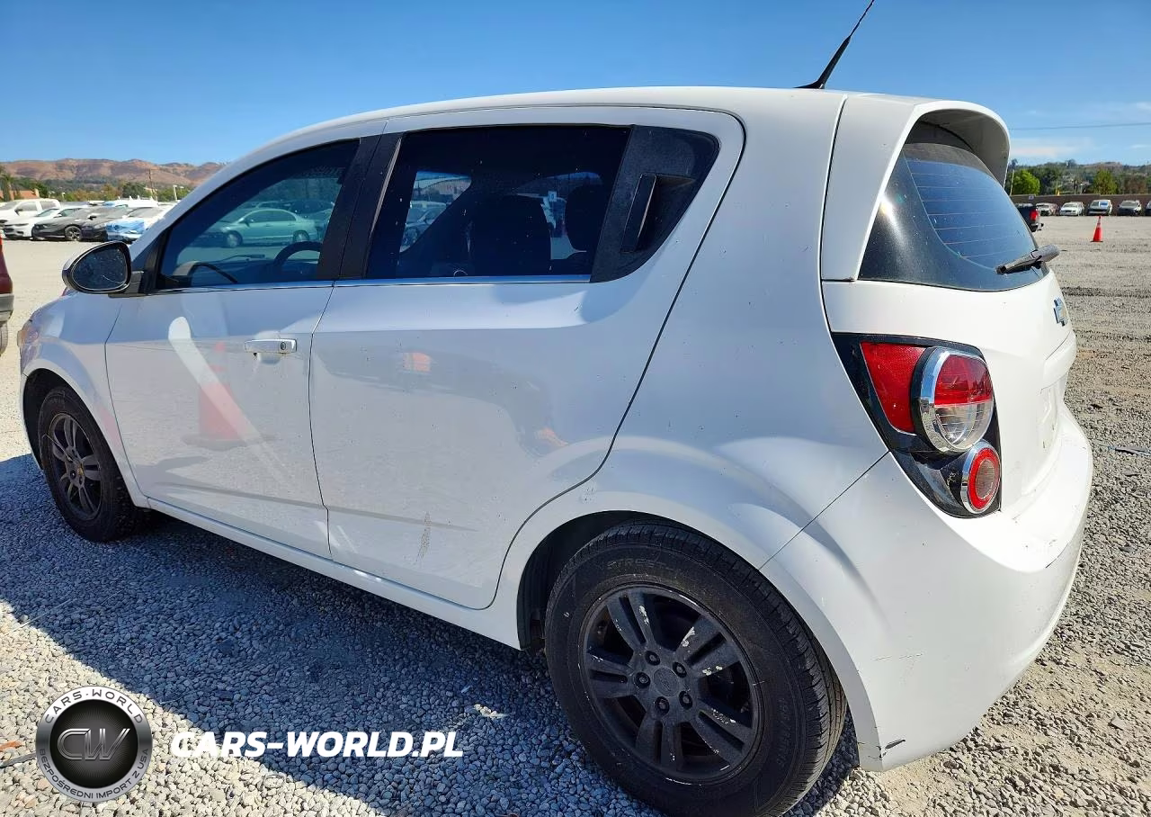 2013 Chevrolet Sonic Lt VIN:1G1JC6SH2D4197374 - 2