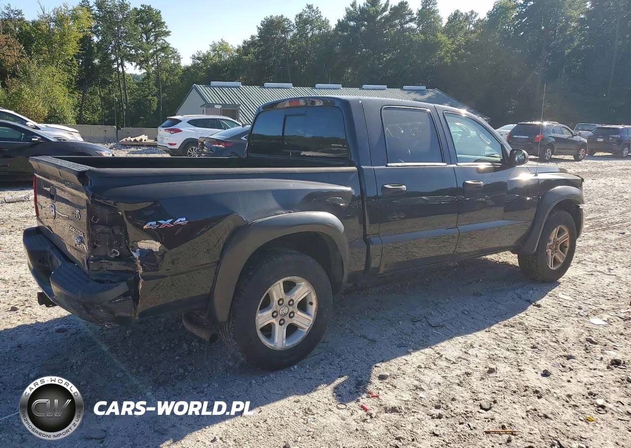 2010 Dodge Dakota Sxt VIN:1D7CW3GK4AS228292 - 3