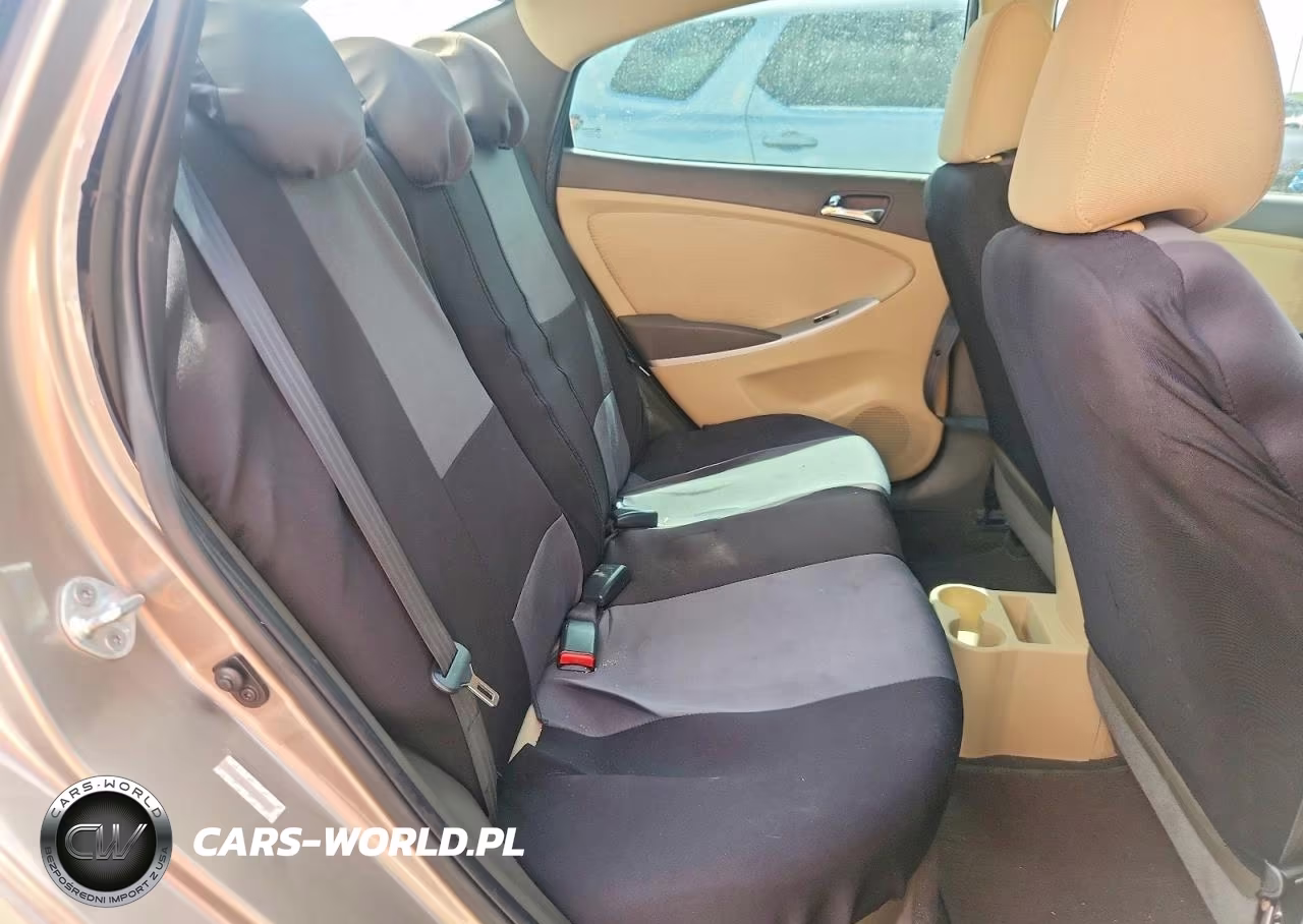 2013 Hyundai Accent Gls VIN:KMHCU4AE6DU455478 - 10
