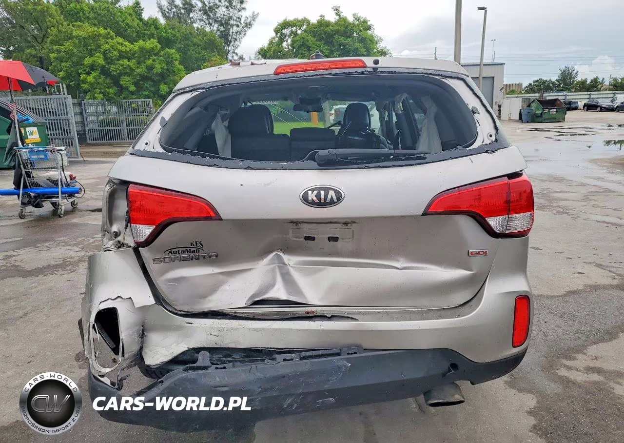 2014 Kia Sorento Lx VIN:5XYKT3A67EG529600 - 6
