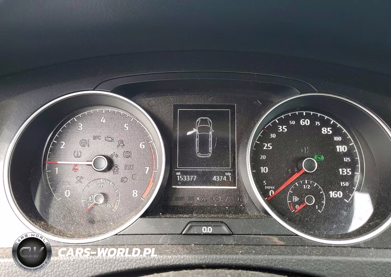 2019 Volkswagen Golf Sportwagen S VIN:3VW117AU9KM521324 - 9