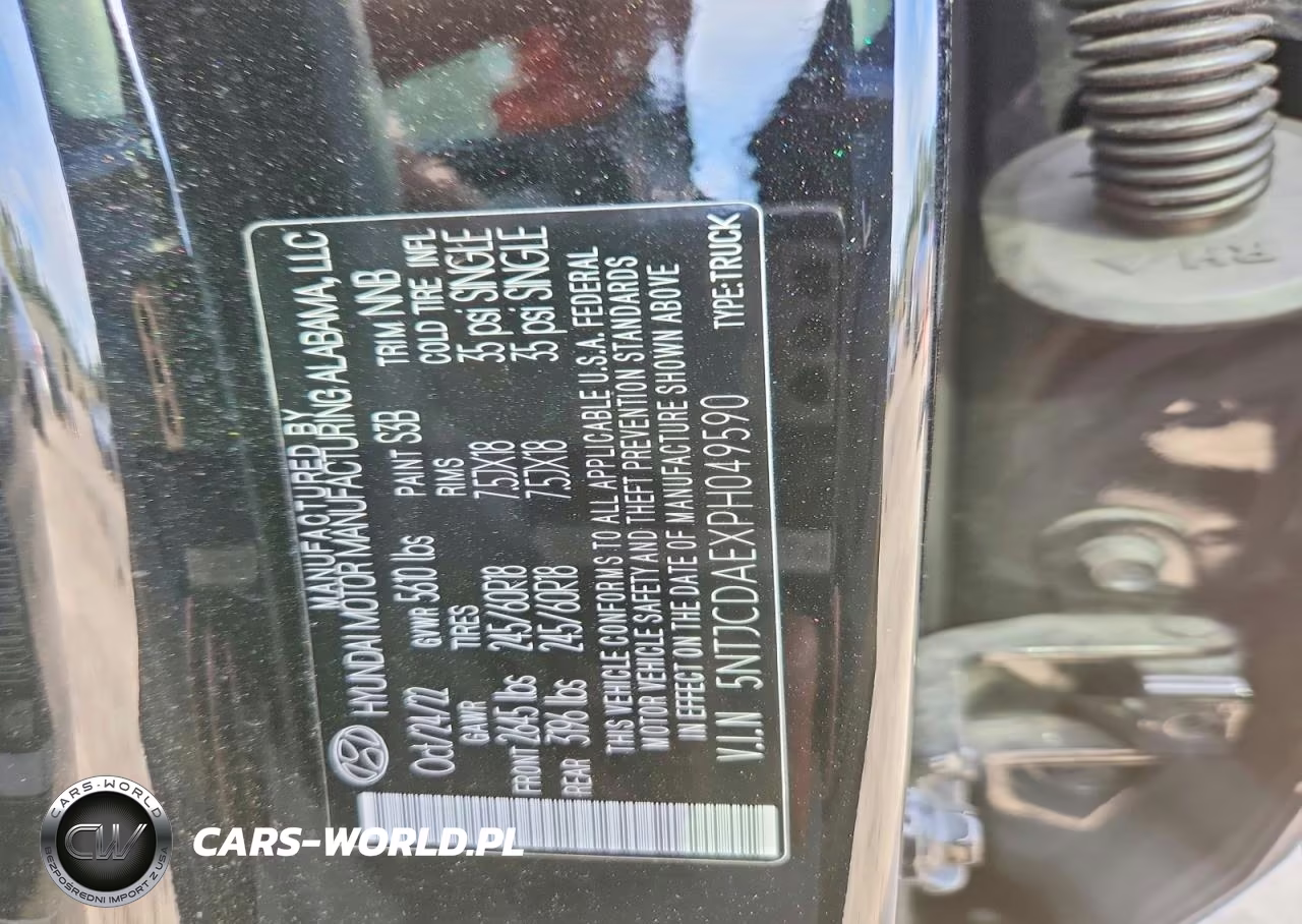 2023 Hyundai Santa Cruz Sel VIN:5NTJCDAEXPH049590 - 13