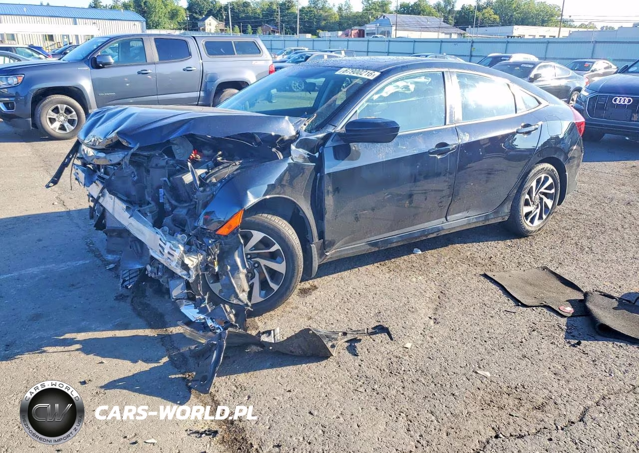 2017 Honda Civic Ex VIN:19XFC2F81HE206604 - 1
