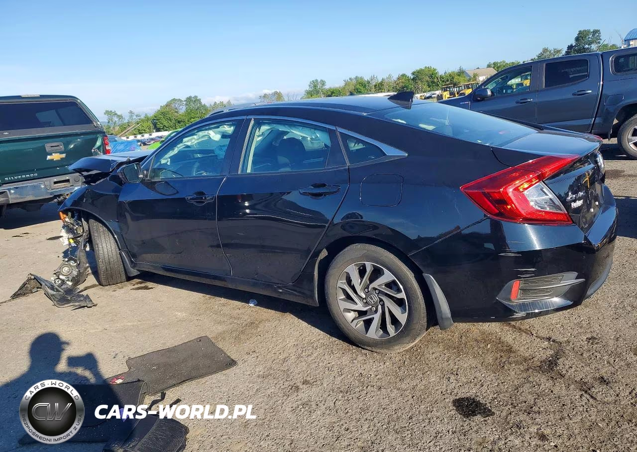 2017 Honda Civic Ex VIN:19XFC2F81HE206604 - 2
