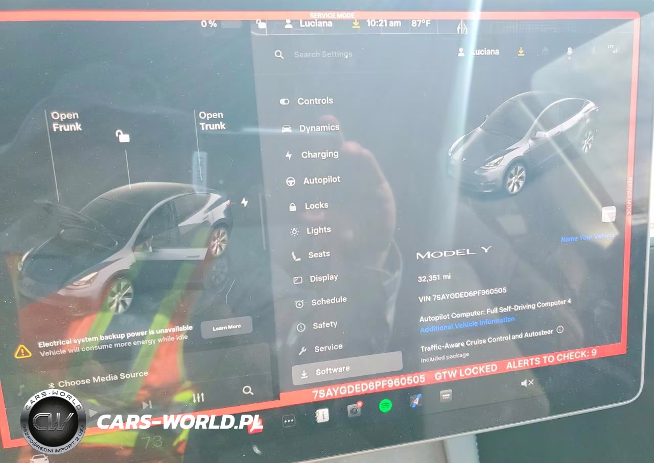 2023 Tesla Model Y VIN:7SAYGDED6PF960505 - 9