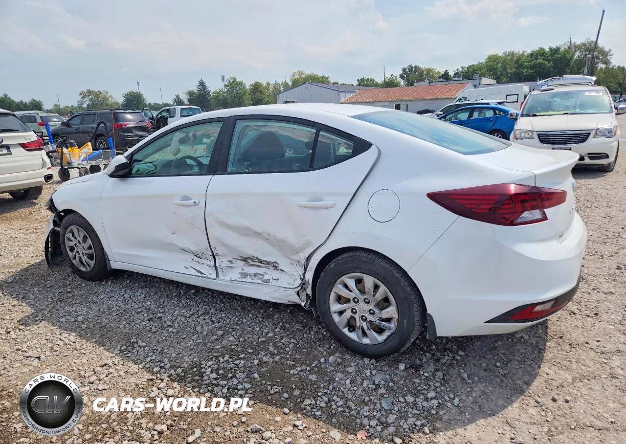 2020 Hyundai Elantra Se VIN:5NPD74LF0LH594231 - 2